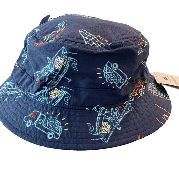 Patagonia Wavefarer Bucket Hat Clean Current TPool Sz Large Unisex - Picture 1 of 6